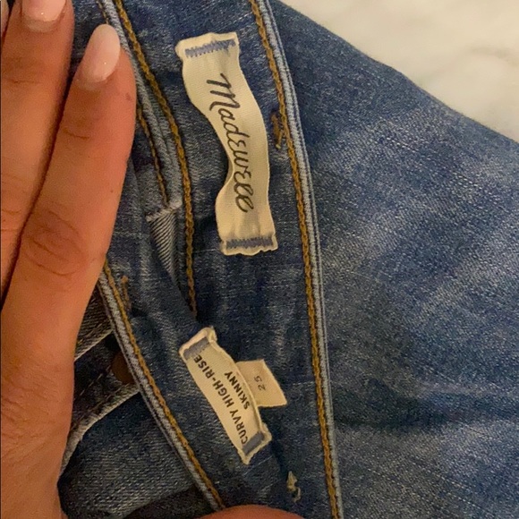 Madewell curvy high rise skinny - Picture 7 of 7